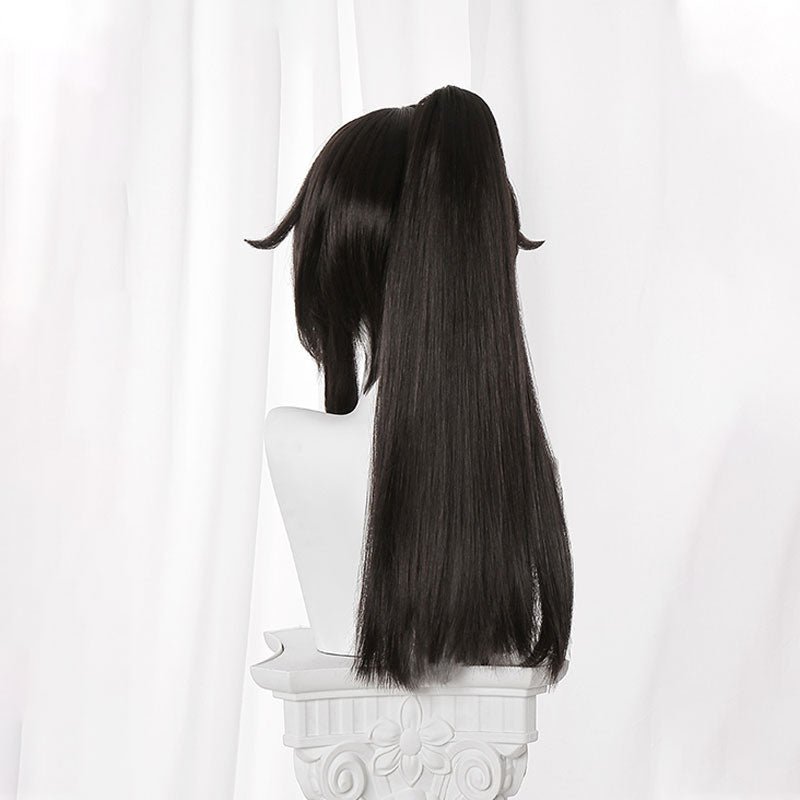 Zenless Zone Zero Nekomiya Mana Black Cosplay Wigs - lemailwigs