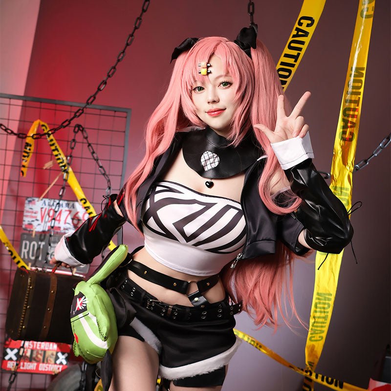 Zenless Zone Zero Nicole Demara Pink Cosplay Wigs - lemailwigs