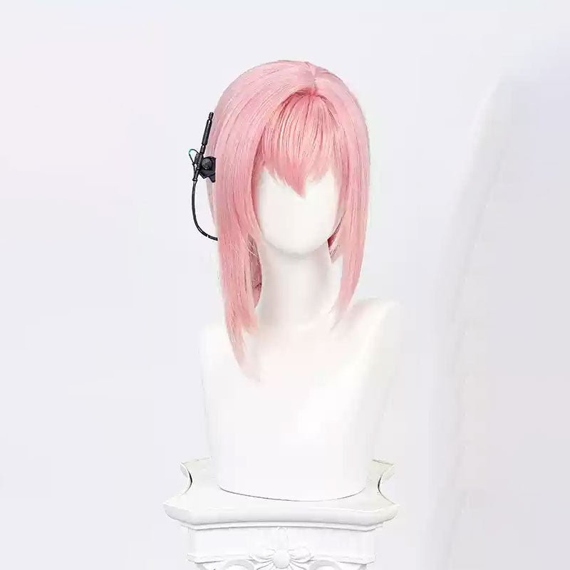 Zenless Zone Zero Tsukishiro Yanagi Pink Cosplay Wig - lemailwigs