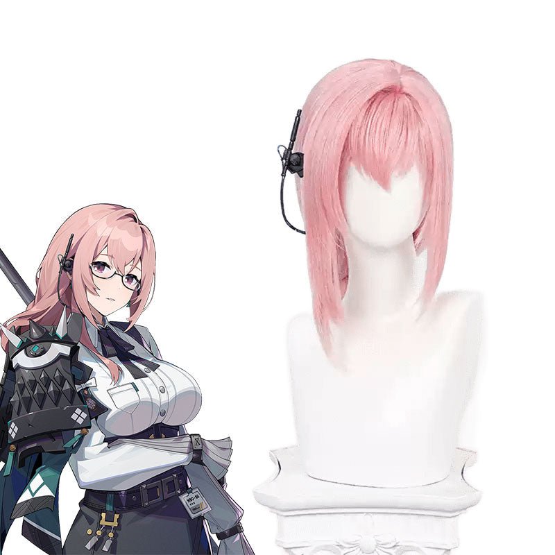 Zenless Zone Zero Tsukishiro Yanagi Pink Cosplay Wig - lemailwigs