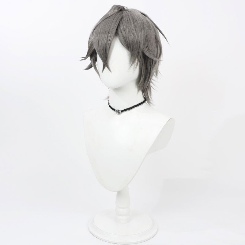 Zenless Zone Zero Wise Male White Short Cosplay Wigs - lemailwigs