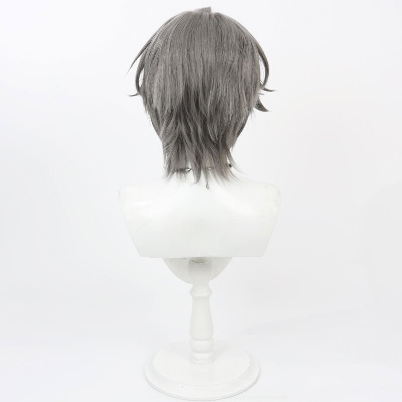 Zenless Zone Zero Wise Male White Short Cosplay Wigs - lemailwigs