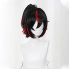 Zenless Zone Zero Zhu Yuan Black Mixed Red Cosplay Wig - lemailwigs