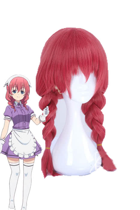 Anime red wig hotsell