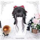 45cm Natural Grey Curly Water Ripples Lolita Wig - lemailwigs