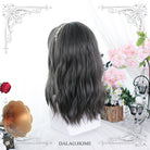 45cm Natural Grey Curly  Water Ripples Lolita Wig