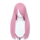 60cm Long Straight Dark Pink Color General Anime Cosplay Wigs - lemailwigs