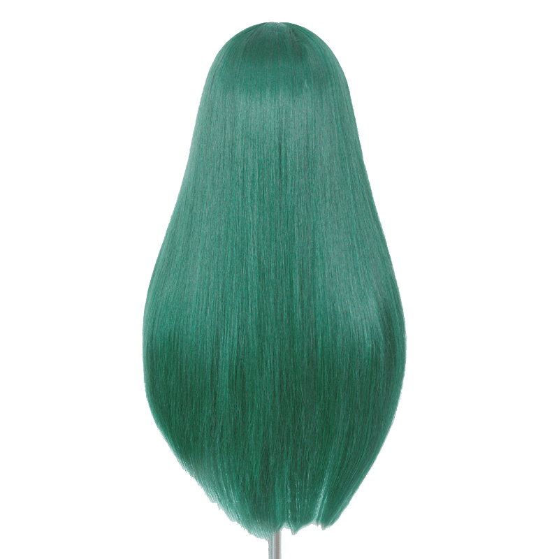 60cm Long Straight Mixed Green Color General Anime Cosplay Wigs - lemailwigs