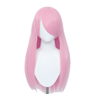 60cm Long Straight Pink Color General Anime Cosplay Wigs - lemailwigs