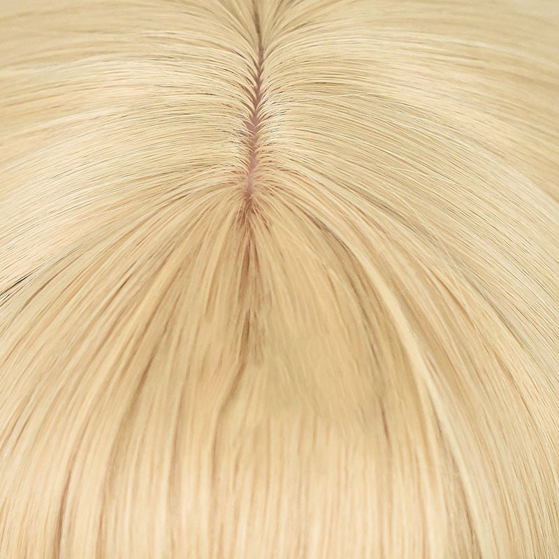 80cm Blonde Game Genshin Impact Fischl Cosplay Wigs - lemailwigs