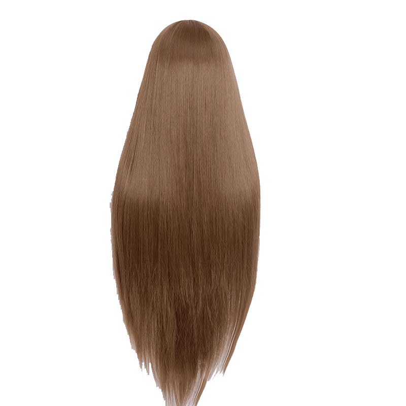 80cm Long Straight Brown Color General Anime Cosplay Wigs - lemailwigs