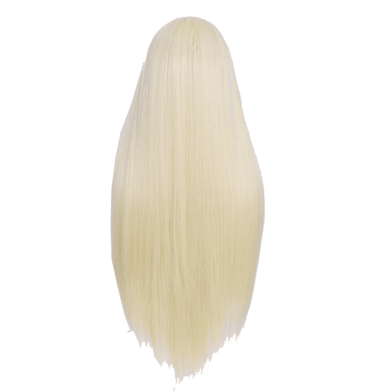 80cm Long Straight Light Blonde Color General Anime Cosplay Wigs - lemailwigs