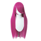 80cm Long Straight Light Brown Color General Anime Cosplay Wigs-1