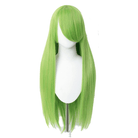 80cm Long Straight Light Green Color General Anime Cosplay Wigs - lemailwigs