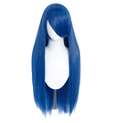 80cm Long Straight Mixed Blue Color General Anime Cosplay Wigs - lemailwigs