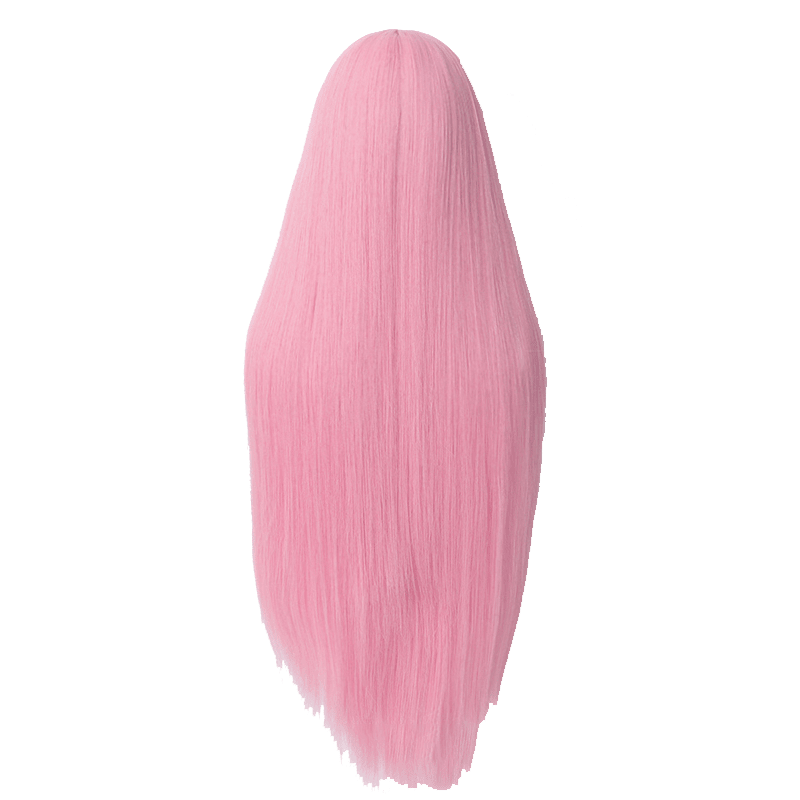 80cm Long Straight Pink Color General Anime Cosplay Wigs - lemailwigs