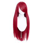 80cm Long Straight Wine Red Color General Anime Cosplay Wigs - lemailwigs