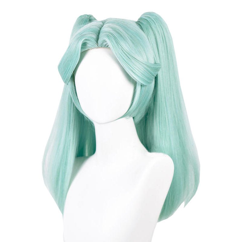 Cyberpunk Edgerunners Rebecca Light Green Cosplay Wigs - lemailwigs