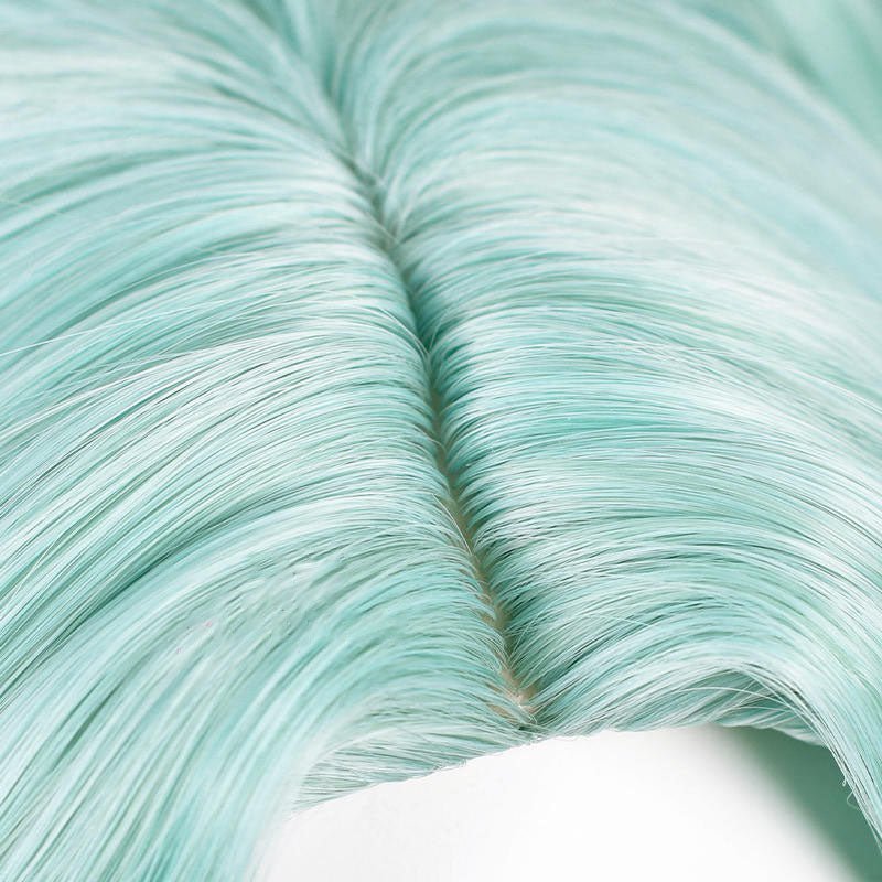 Cyberpunk Edgerunners Rebecca Light Green Cosplay Wigs - lemailwigs