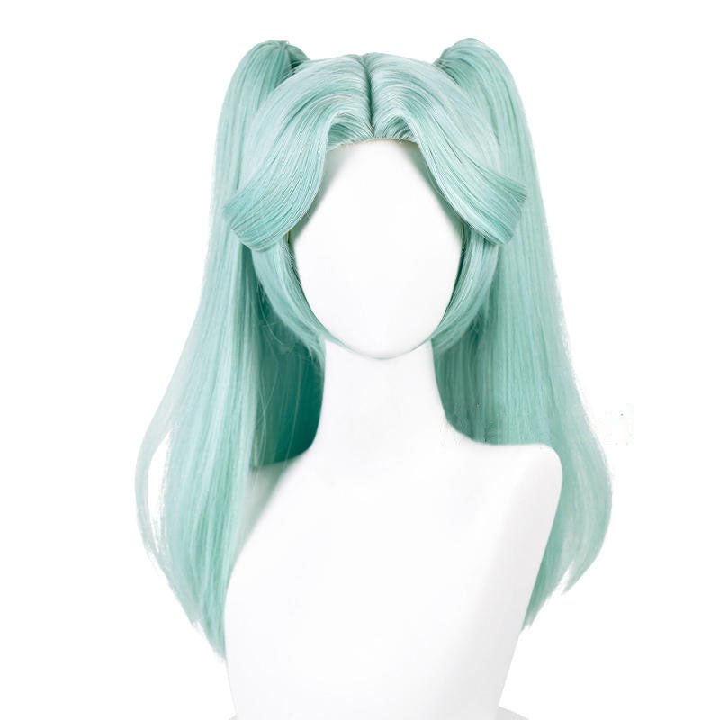 Cyberpunk Edgerunners Rebecca Light Green Cosplay Wigs - lemailwigs
