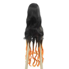 Demon Slayer Kamado Nezuko Long Curly Gradient Cosplay Wig - lemailwigs