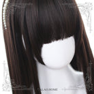 Harajuku Soft Girl Brown and black Long Straight Lolita Wig - lemailwigs