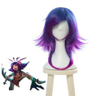 LOL Neeko Mixed Color Cosplay Wig - lemailwigs