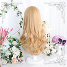Lolita Blonde Long Curly Cosplay Wig - lemailwigs